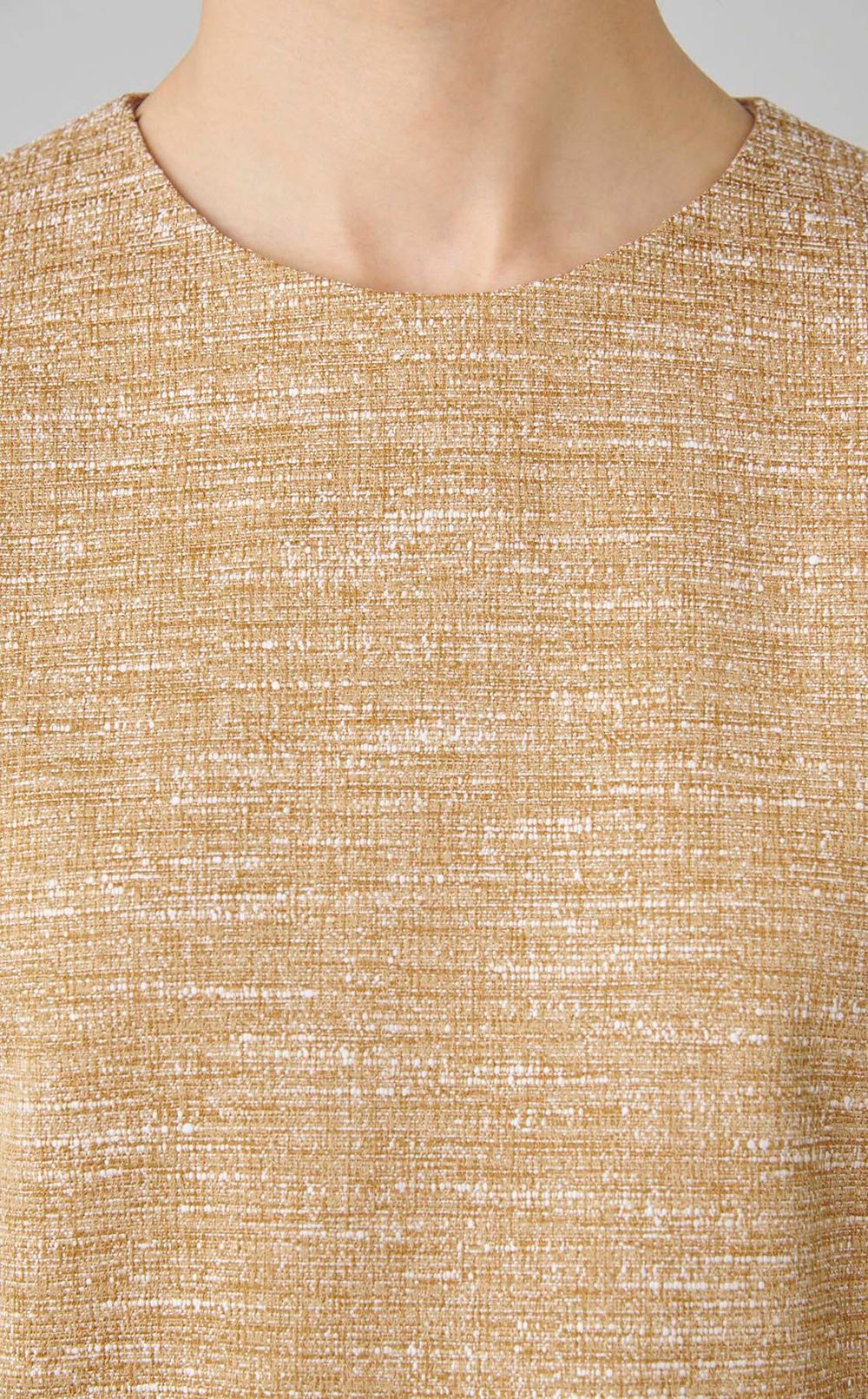 スラブツイードプルオーバー