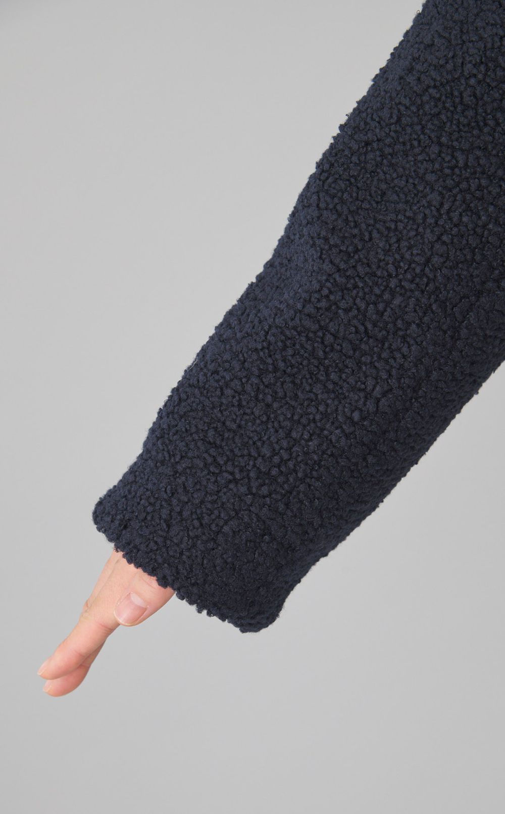 セーラーカラーテディコート