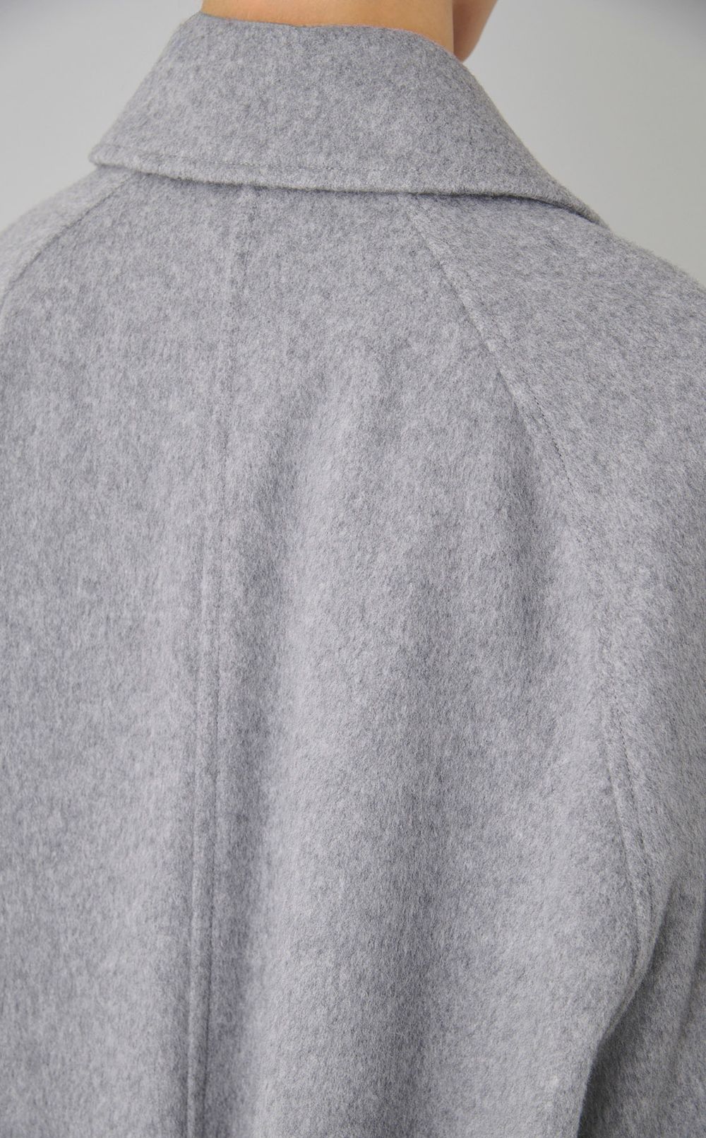 ステンカラーショートフレアコート