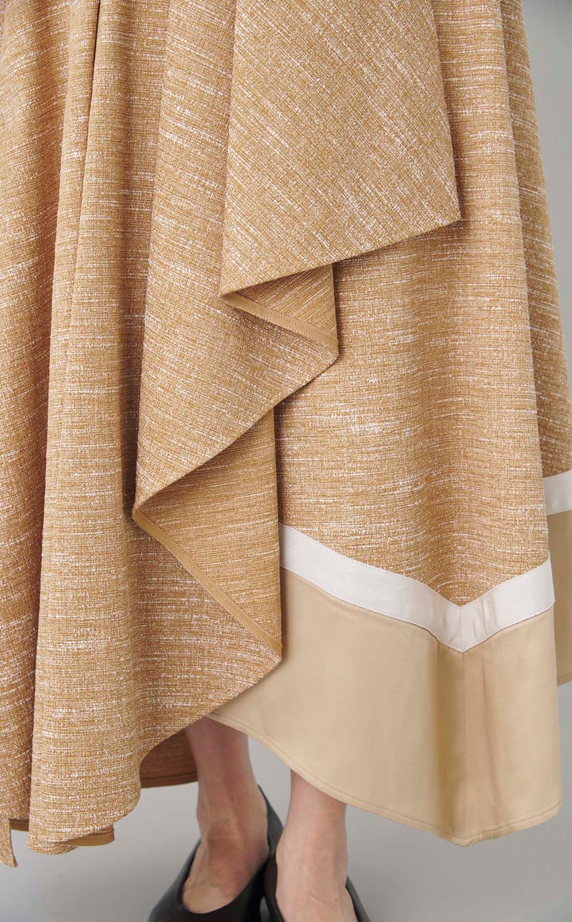 ADORE｜スラブツイードフレアスカート