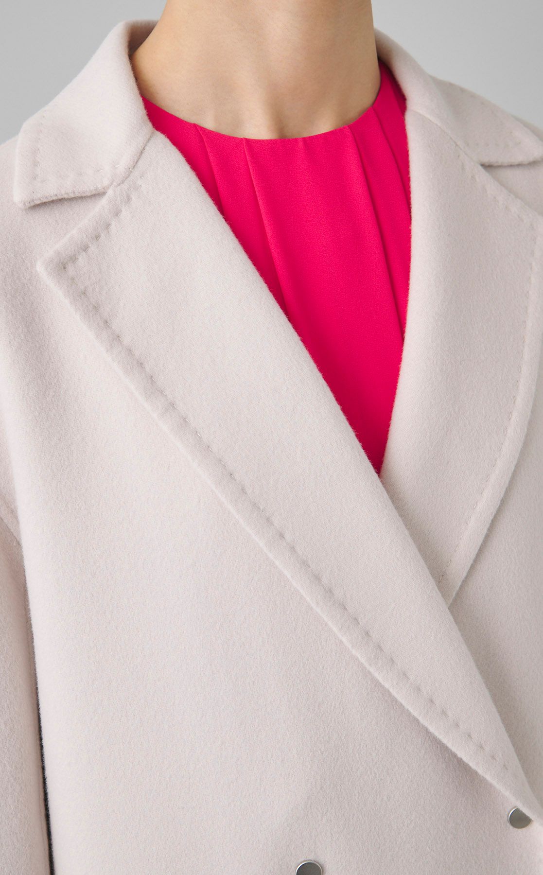 qualite｜ダブルフェイスチェスターコート