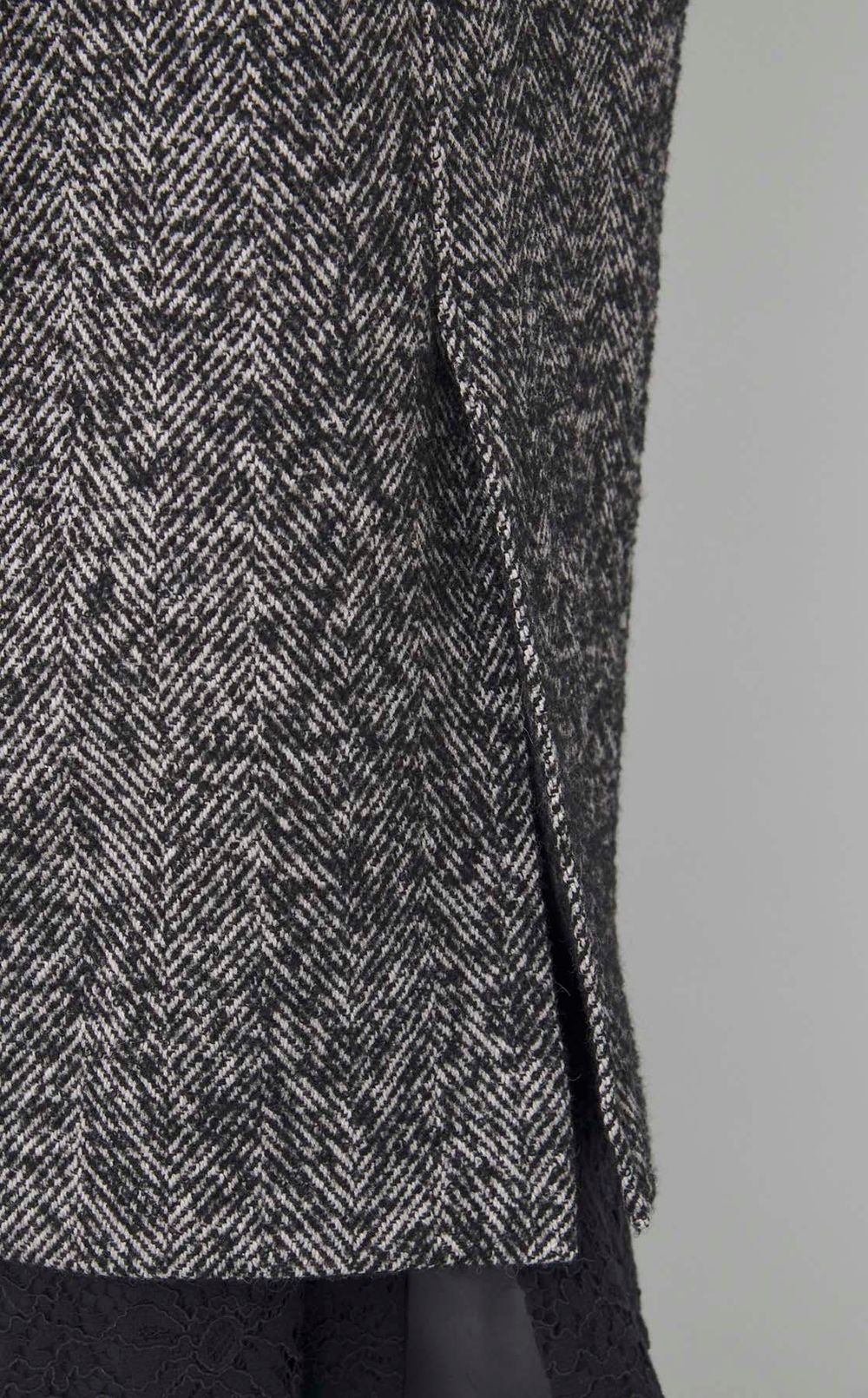 ステンカラーミドルコート