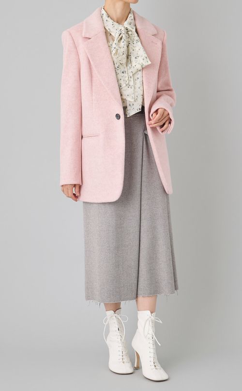 シャギーシングルジャケット