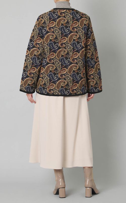 ペイズリージャガードジャケット