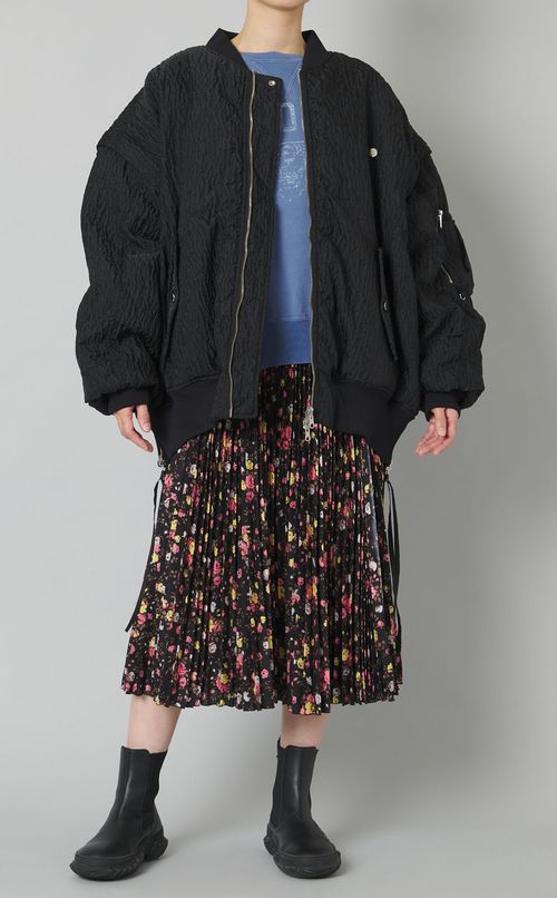 ジャガードリバーシブルMA-1