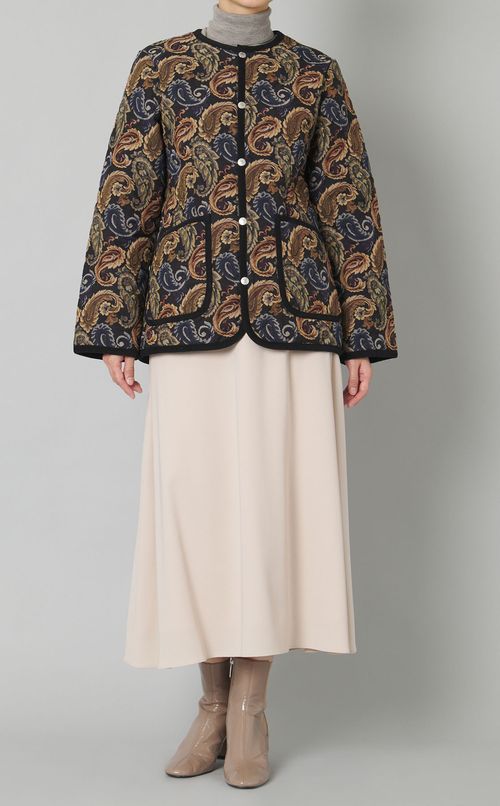 ペイズリージャガードジャケット