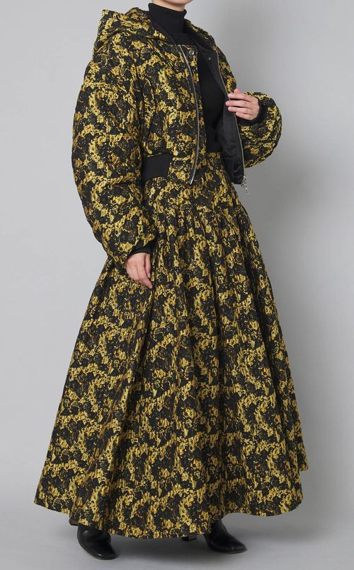 ジャガードリバーシブルショートMA-1