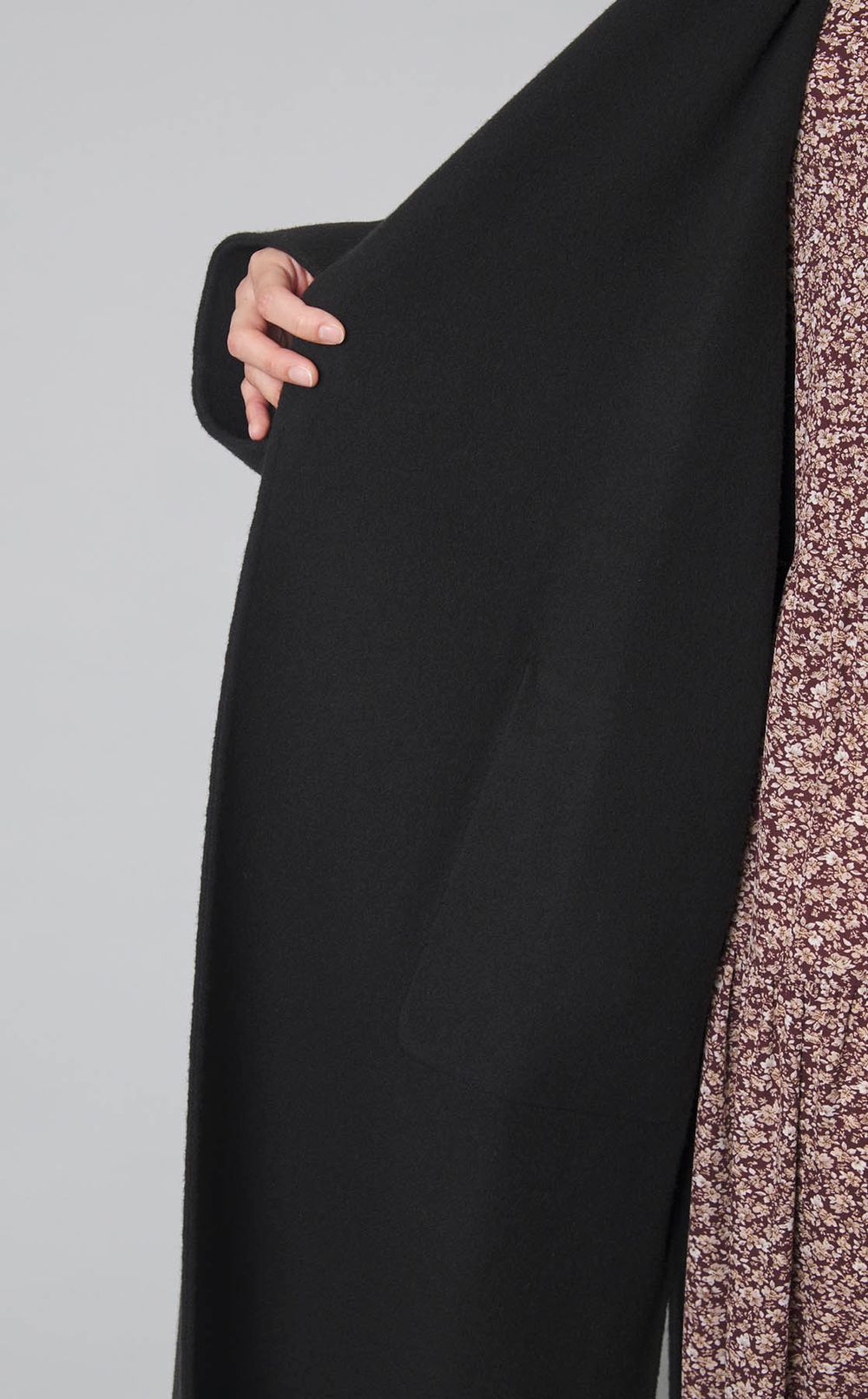 ウールロングコート