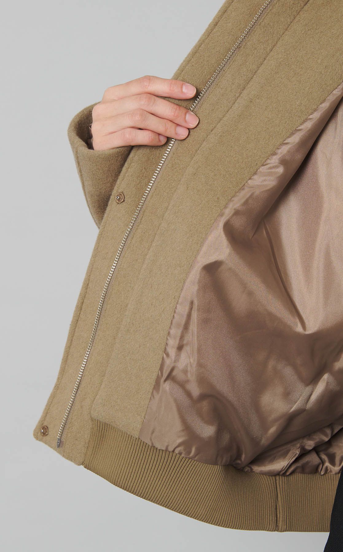 uncrave｜ウールスタンドカラーブルゾン