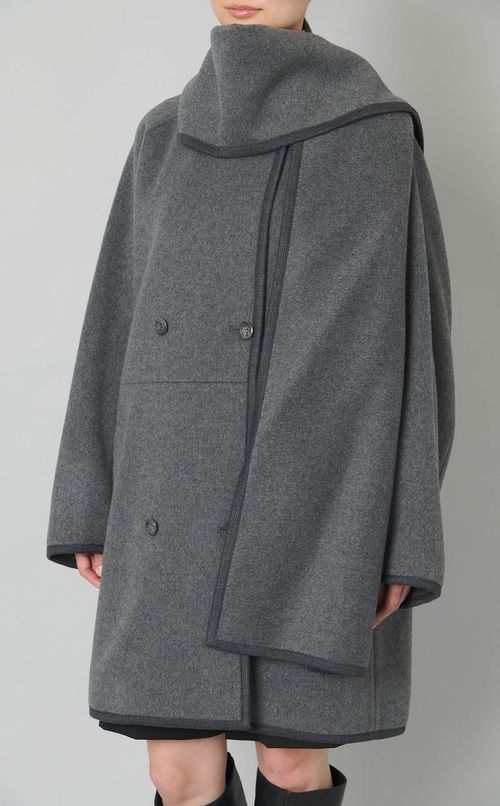 マフラーテントコート