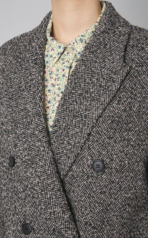 ビッグショルダーダブルジャケット