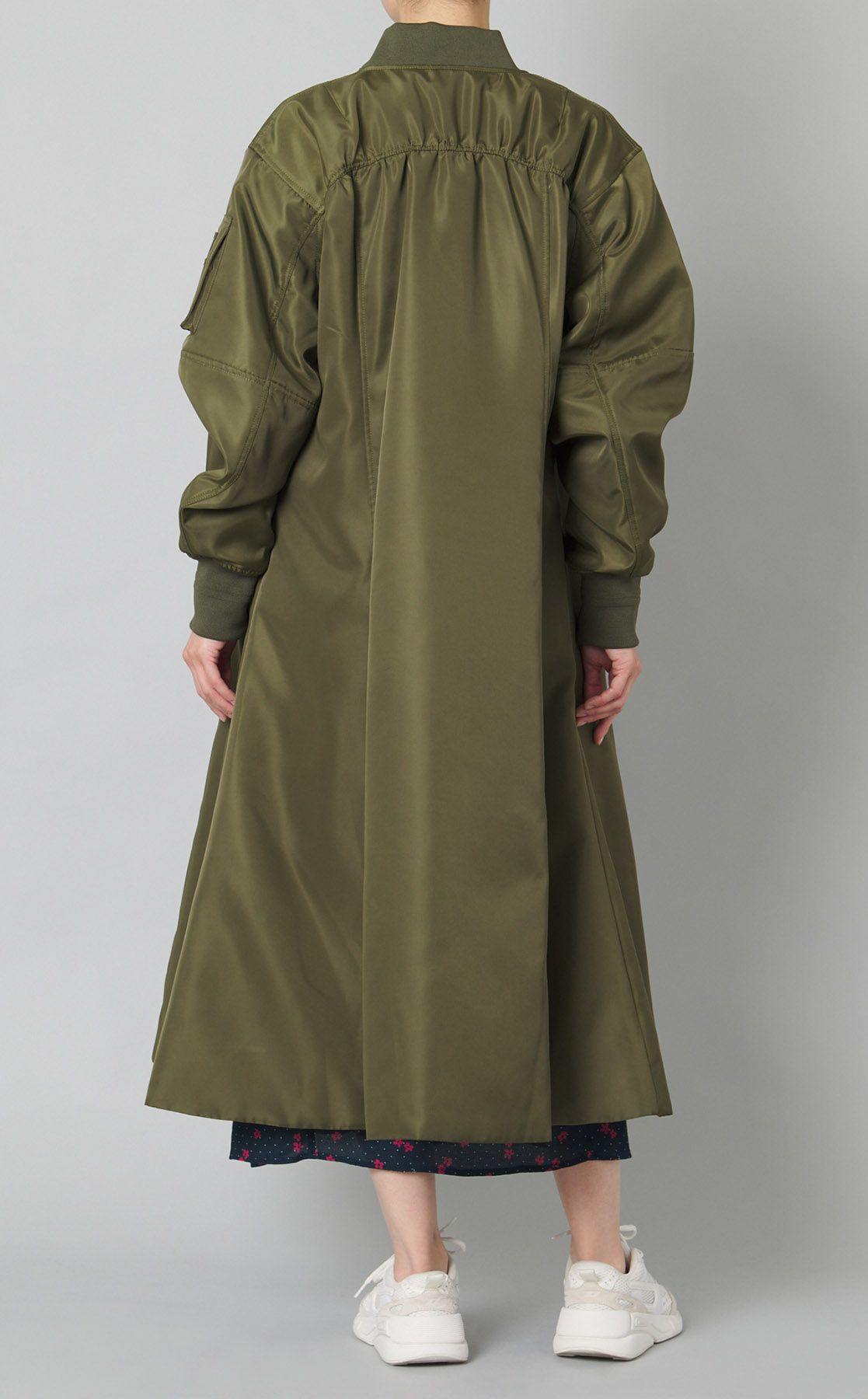 FURFUR｜MA-1フレアロングコート