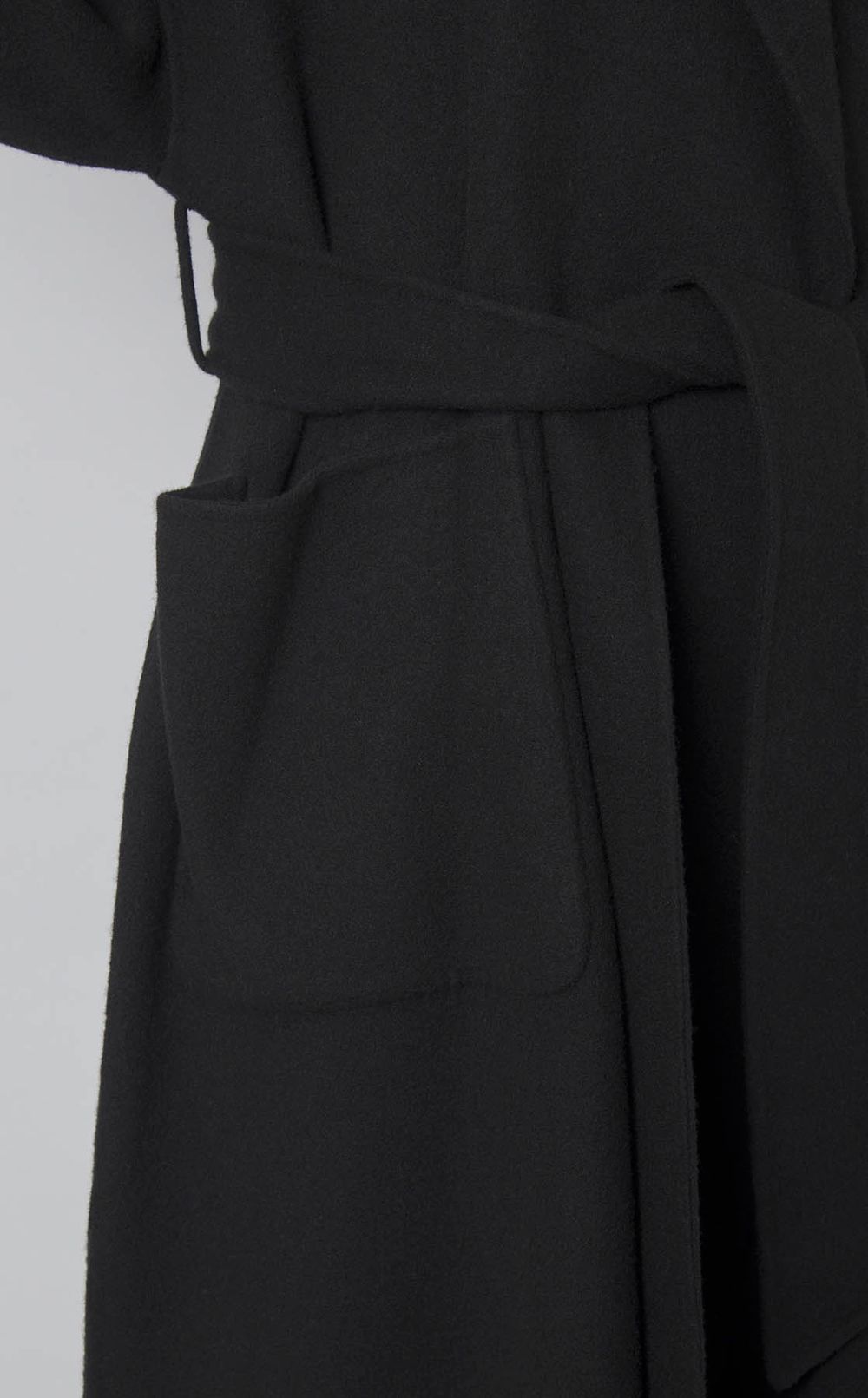 ウールロングコート