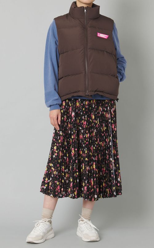 リバーシブル中綿ダウンベスト