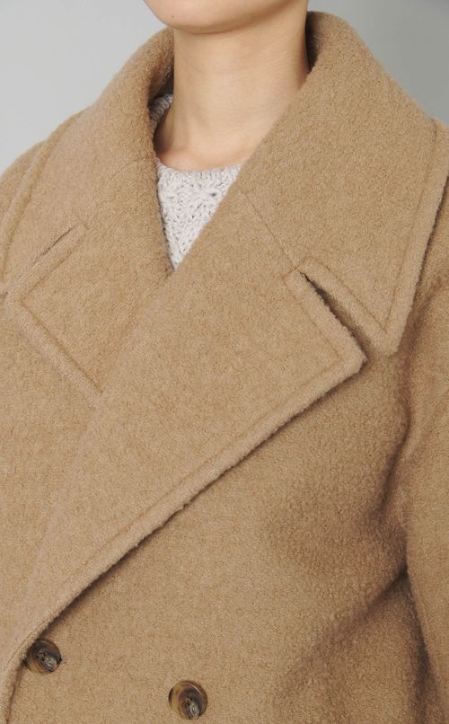 ブークレボンディングコート