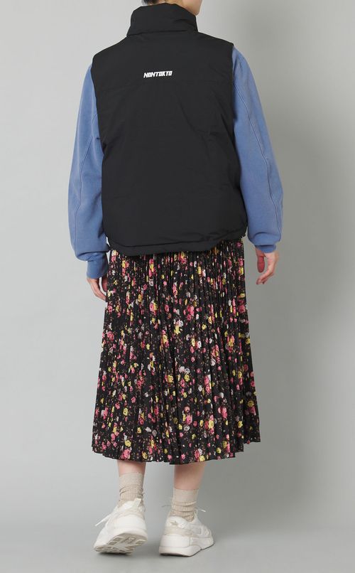 リバーシブル中綿ダウンベスト