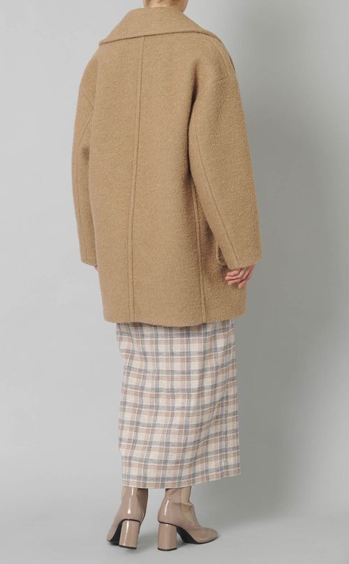 ブークレボンディングコート