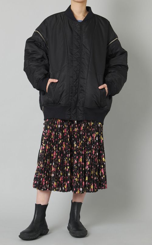 ジャガードリバーシブルMA-1