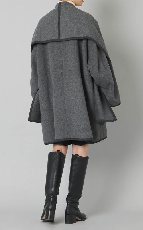 マフラーテントコート