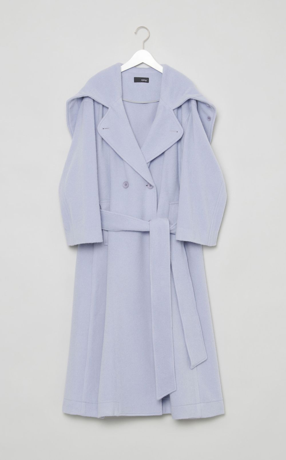 フーディーロングコート