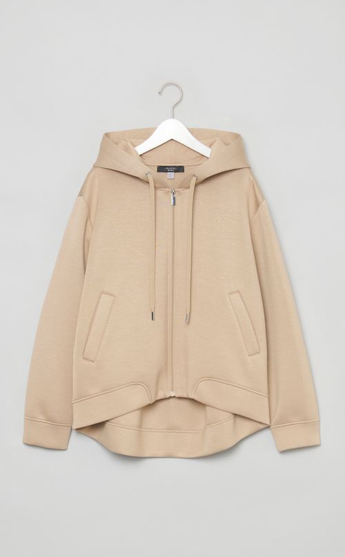 スキューバフロントジップフーディ