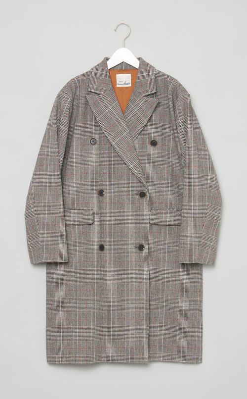 オーバーサイズジャケットコート