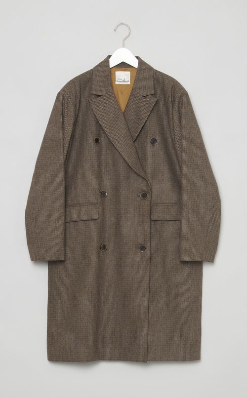 オーバーサイズジャケットコート