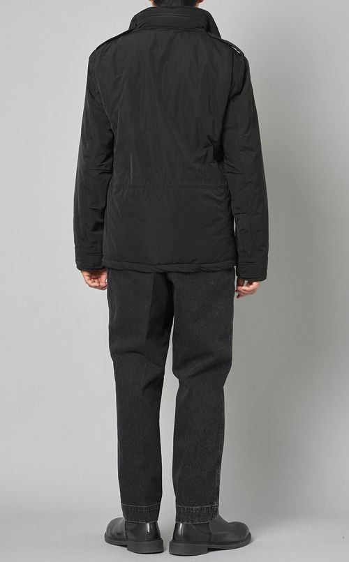 パデッドスタンドカラージャケット