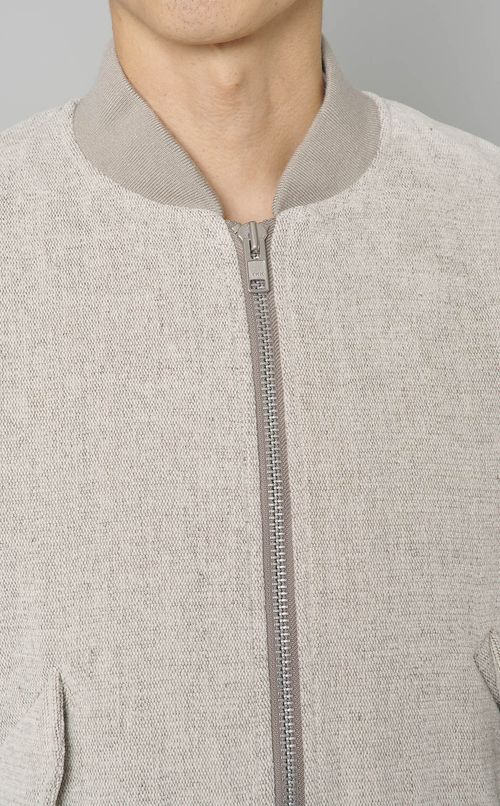 キャンバスボンバージャケット