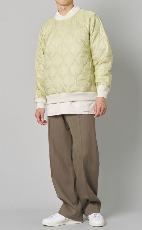 ガーメントダイレイヤードシャツ