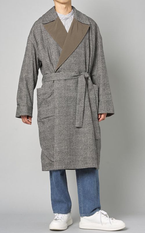 リバーシブルトレンチガウン