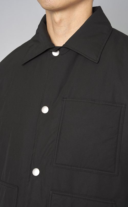 タフタオーバーシャツ