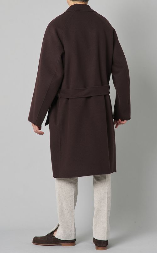 ウールガウンコート