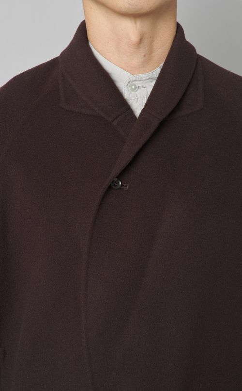 ウールガウンコート