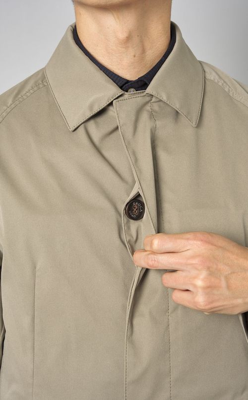 ポリエステルステンカラーコート