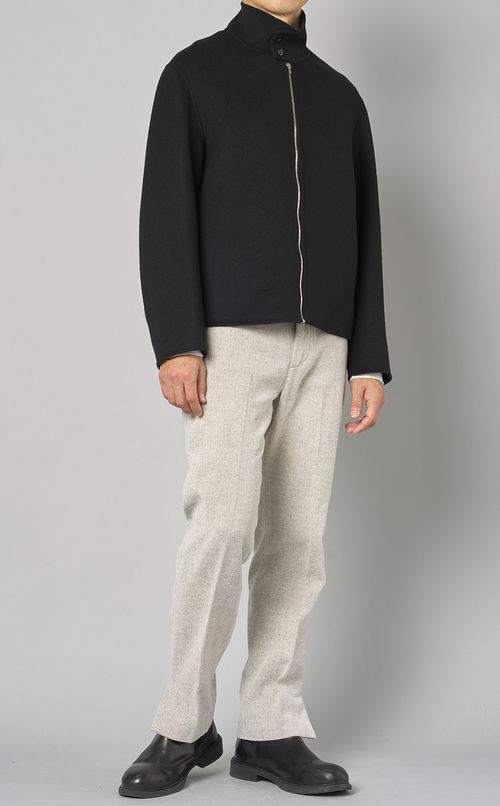 ウールジップブルゾン