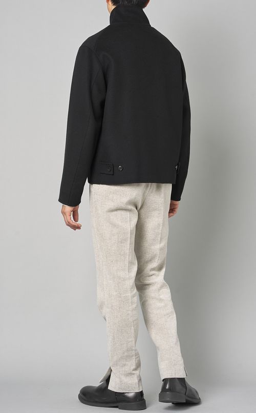 ウールジップブルゾン