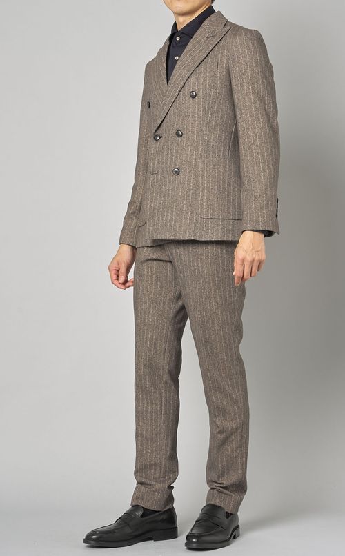 ストライププリントパンツ