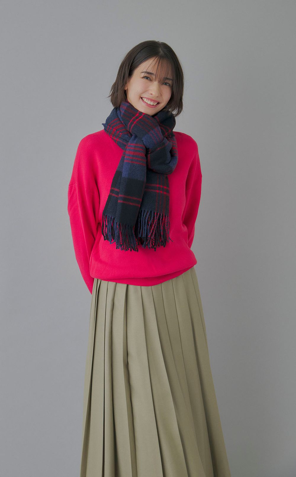 カシミヤ大判ストール