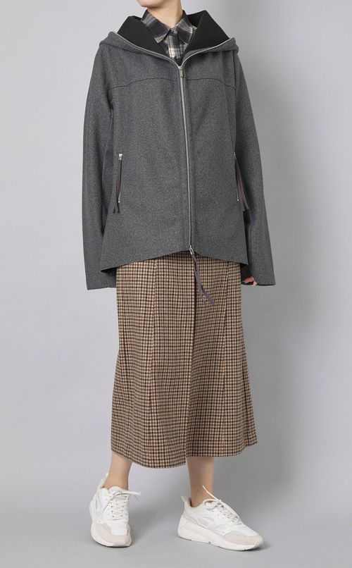 フーディジップパーカー