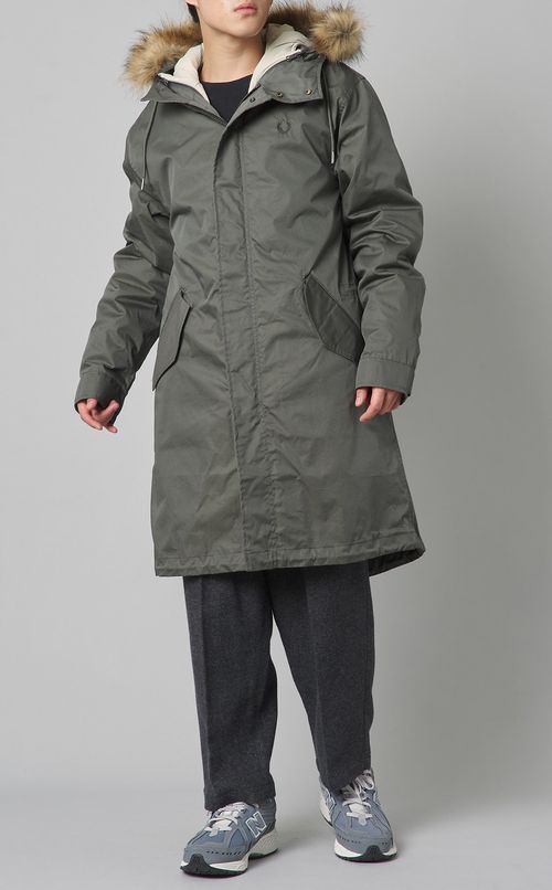 ライナー付モッズパーカー