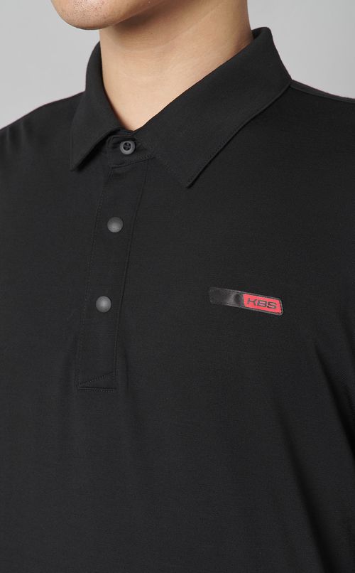 【手洗い可】ウールロングポロシャツ