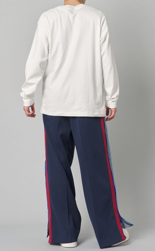 ジャージーマージングデニムパンツ