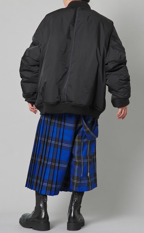 オーバーサイズボンバージャケット