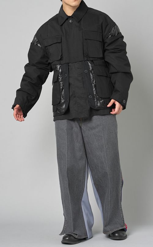 デコンストラクトミリタリージャケット