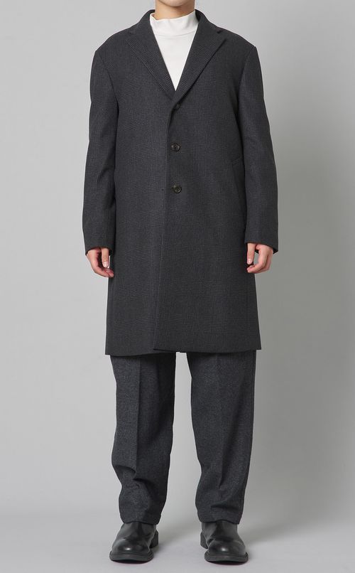 ウールカシミヤビーバーコート