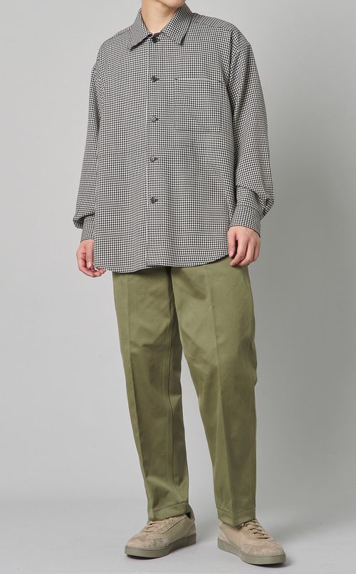 ウールビエラオーバーシャツ