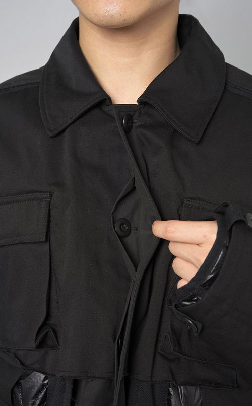 デコンストラクトミリタリージャケット