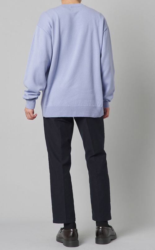 カシミヤニットプルオーバー