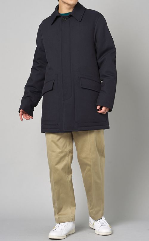 ツイルパデッドブルゾン